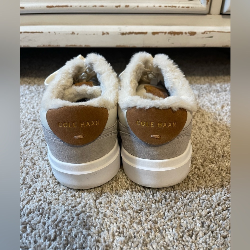 Cole Haan Grand sneakers with faux fur lining - Picture 4 of 7